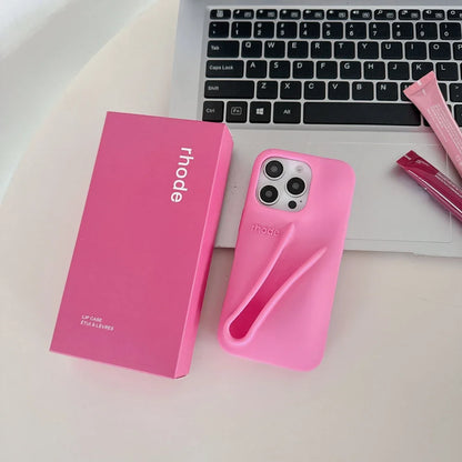 Rhode Lipstick Holder Case For iPhone With Box