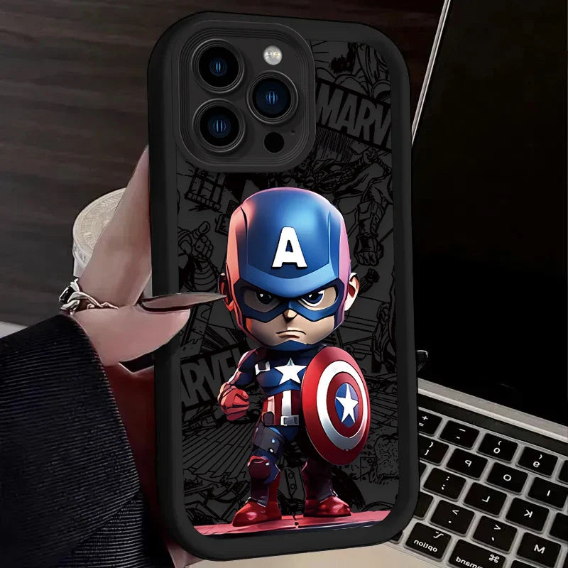 Marvel Iron Man & Spider-Man Phone Case for iPhone