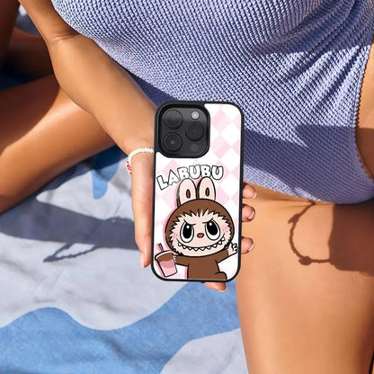 Cartoon Labubu iPhone Case