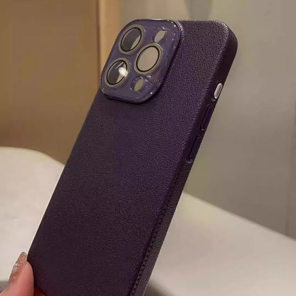 Luxury Leather Texture Silicone Phone Case New