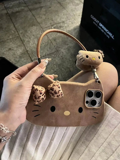 Hello Kitty Leopard Bow Phone Case