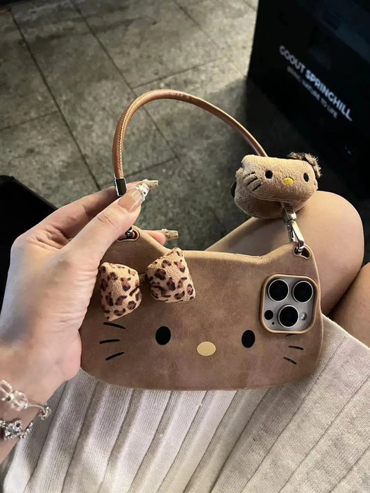 Hello Kitty Leopard Bow Phone Case