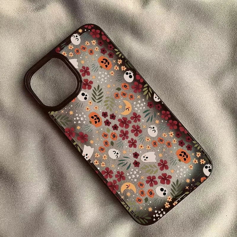 Halloween Cute Pumpkin Skull Phone Case