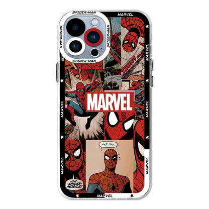 Clear Spider-Man Silicone Case