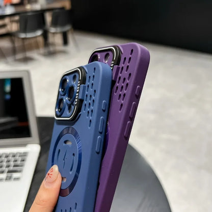 Breathable Magnetic Cooling Case for iPhone