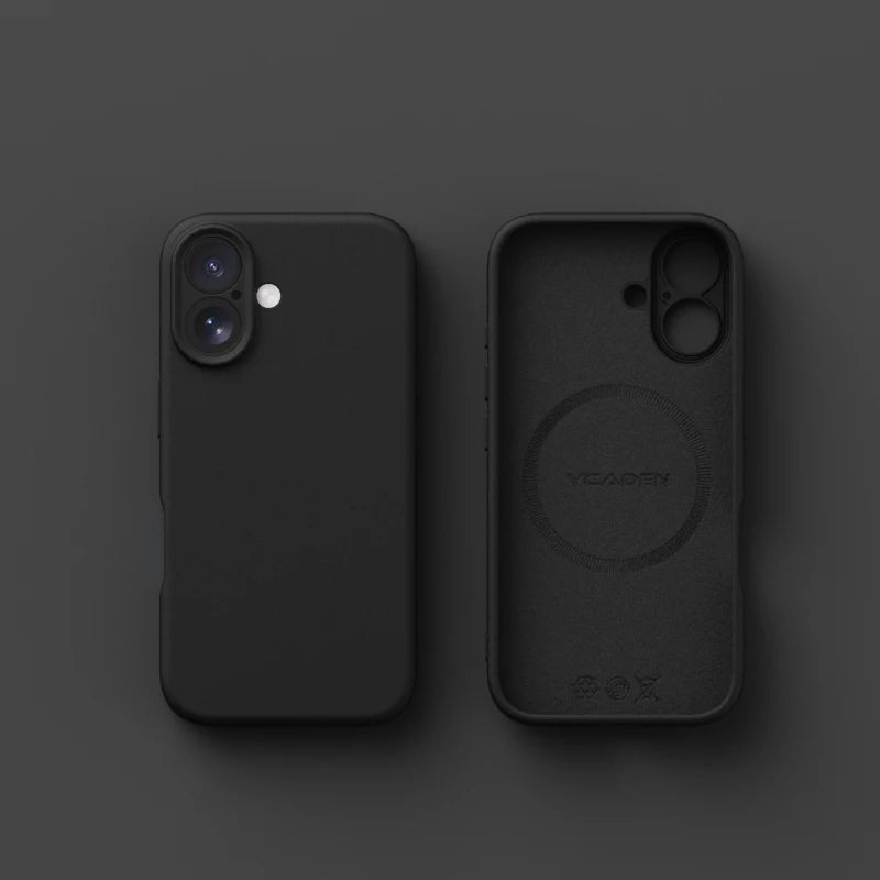 Original Liquid Silicone Magnetic Phone Case New