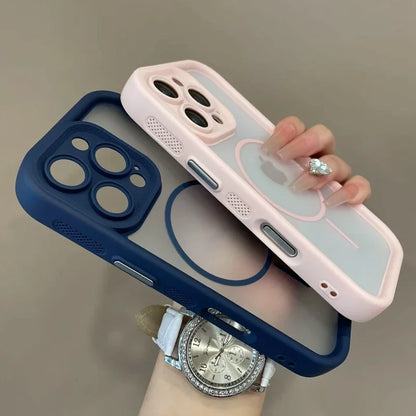 Luxury Matte Magsafe Transparent Phone Case New