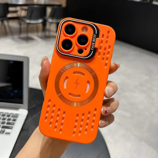 Breathable Magnetic Cooling Case for iPhone