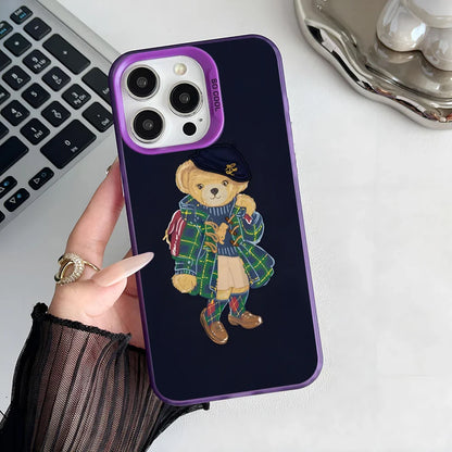 Fashion Bear P-PoloS IMD Phone Case for iPhone