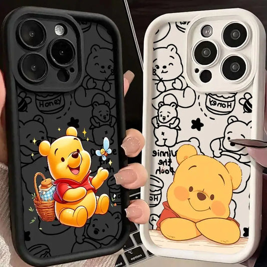 Disney Winnie The Pooh Silicone Phone Case for iPhone
