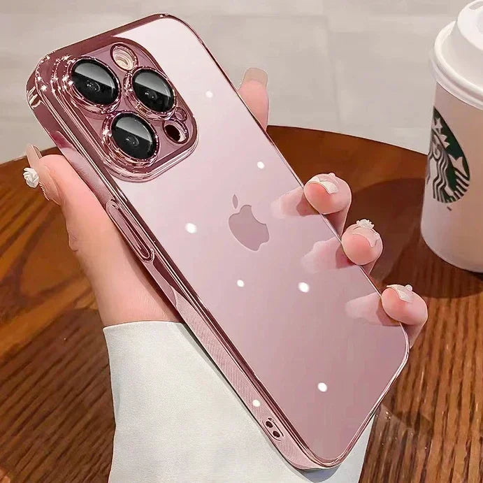 Luxury Plating Clear Phone Case