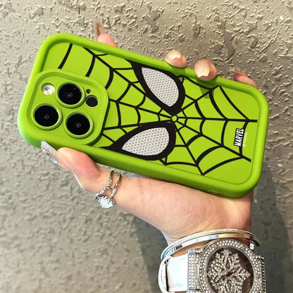 Cool Spider Man Plain Multistep TPU Soft Phone Case
