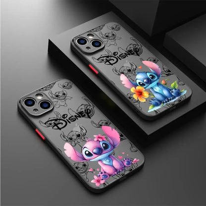 Disney Stitch Shockproof Phone Case for iPhone