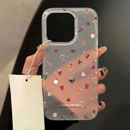 Snowflake Christmas Tree Phone Case