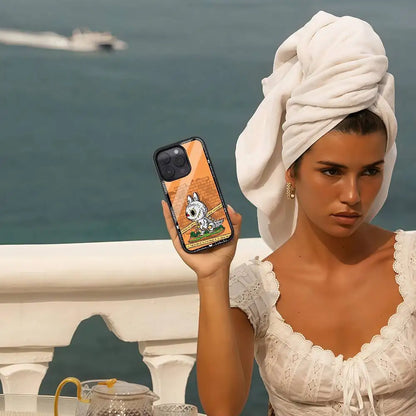 Armor Labubu Glossy Phone Case