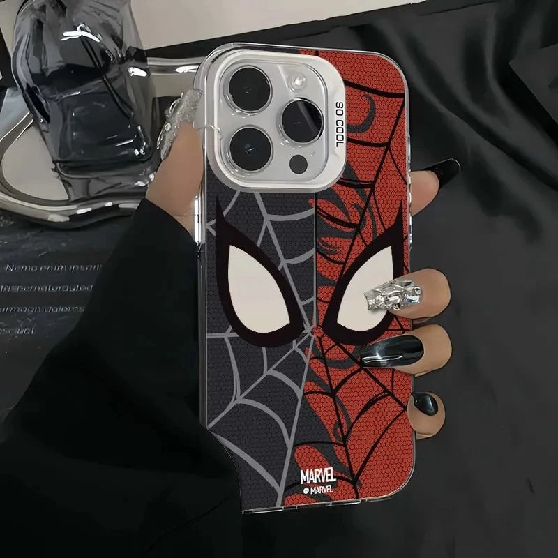 Marvel Spider Man Spider Net Black Red Cool Phone Case