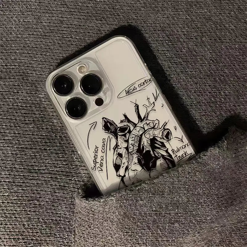 Creative Cardiovascular model Heart Medical Phone Case