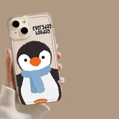 Angry Cat Clear Case for iPhone