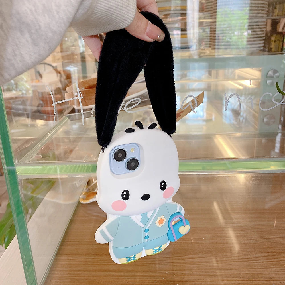 Funny 3D Cartoon Dog Phone Case