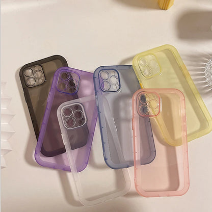 INS Solid Color Phone Case
