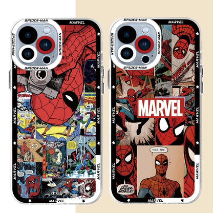Clear Spider-Man Silicone Case