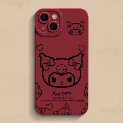 Kuromi Cartoon Phone Case for iPhone