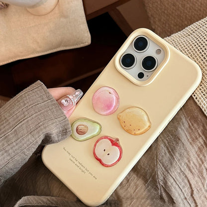 Cute Lovely 3D Fruit Soft TPU Phone Case