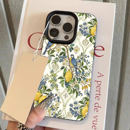 Lemon Trees Lichee Pattern Phone Case