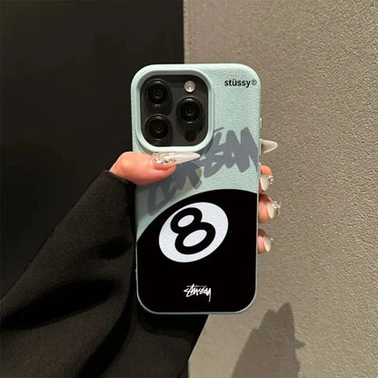 Fashion Billiard Black 8 Number Phone Case Cover