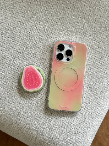 Korean Cute Guava Magnetic Grip Tok Griptok Phone Stand Holder Phone Case