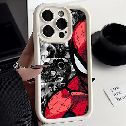 Marvel Spiderman Logo Soft iPhone Case