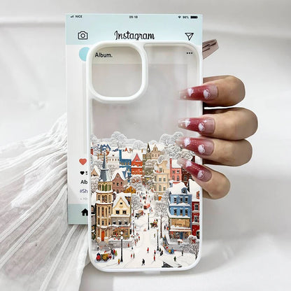 Merry Christmas Beautiful Winter Snow Phone Case