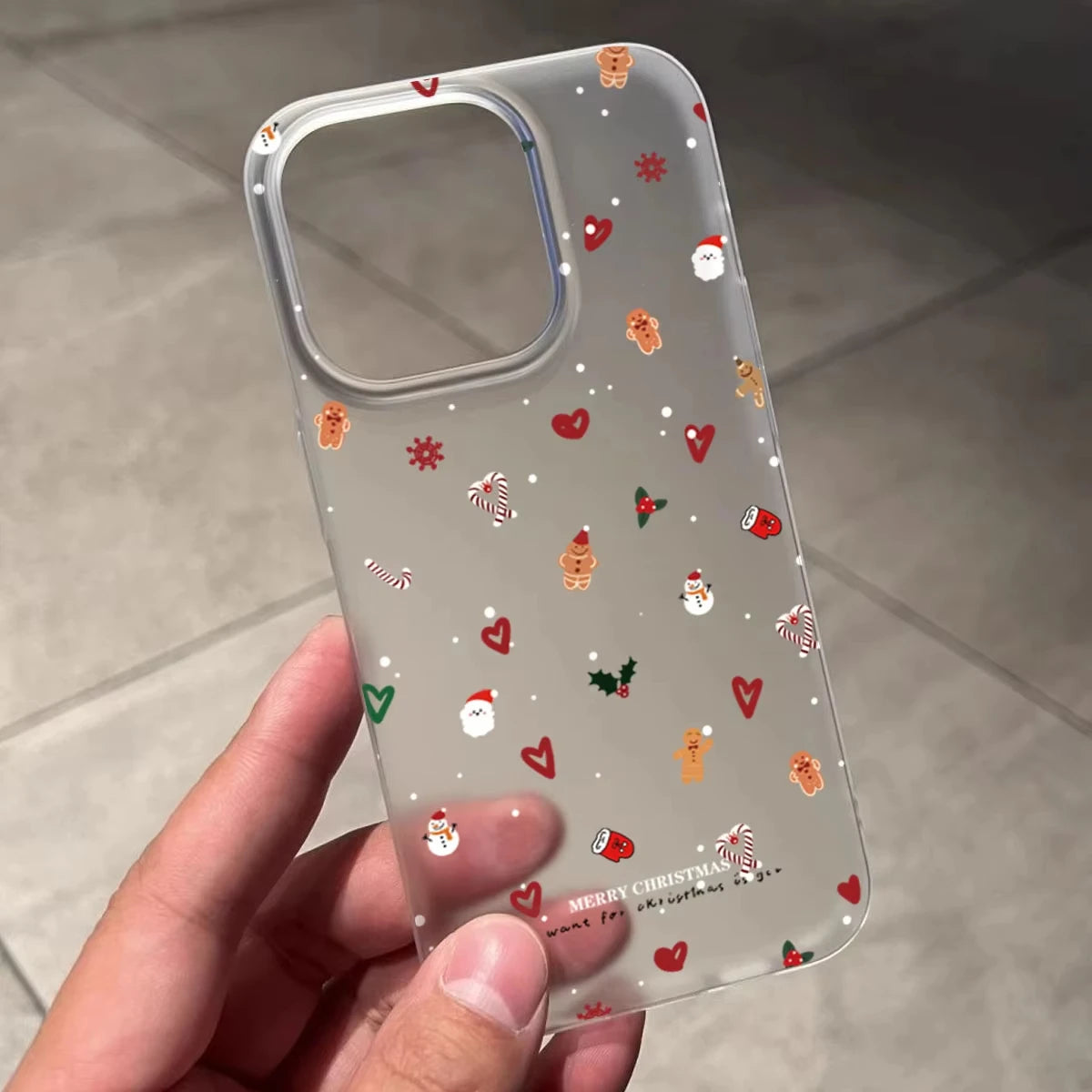 Snowflake Christmas Tree Phone Case
