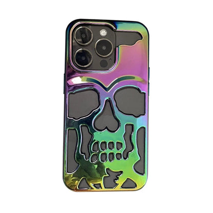 Cool Laser Hollow Skull Out Back Phone Case