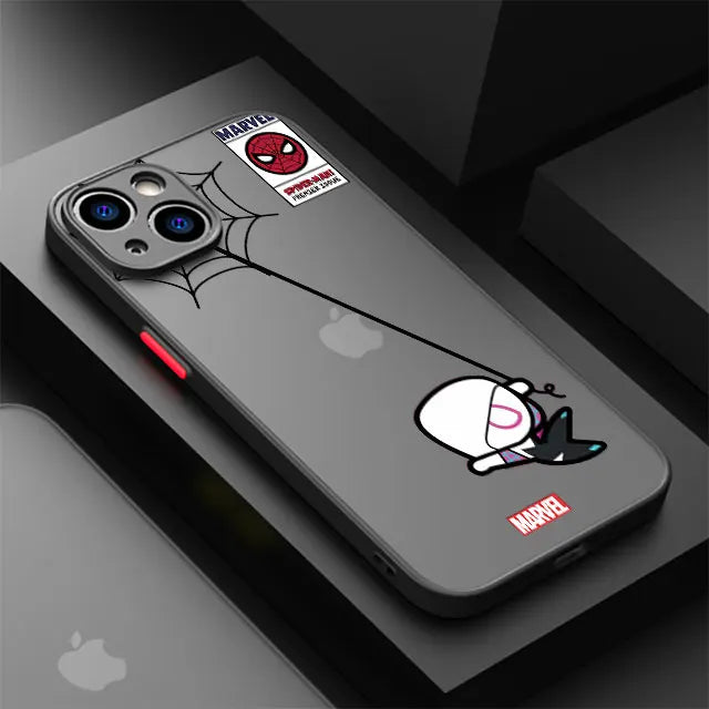 Marvel Spider-Man & Venom Matte Case for iPhone