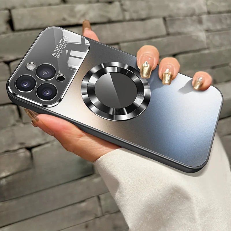 Fashion Titanium Alloy Magnetic Case for iPhone