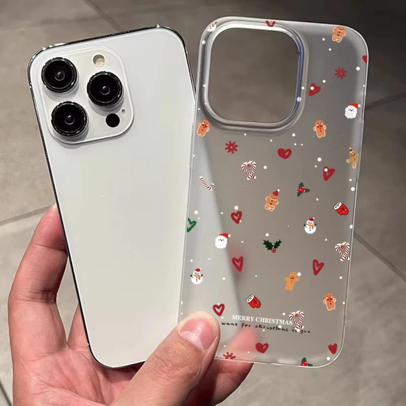 Snowflake Christmas Tree Phone Case