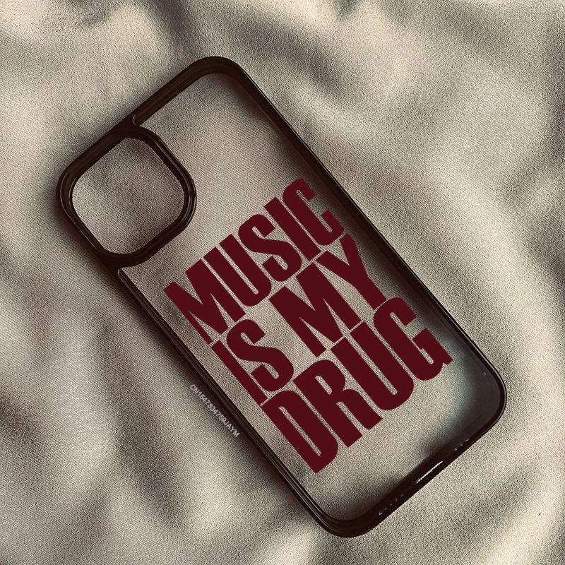 Music is My Drug Phone Case New