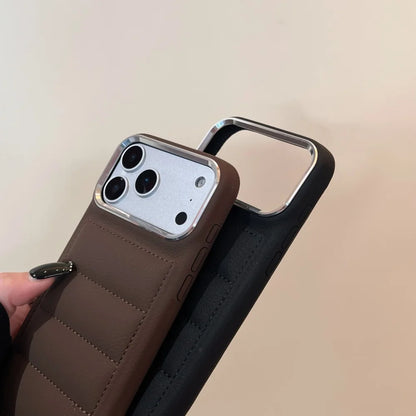 Fashion Down Jacket Silicone Relax Phone Case