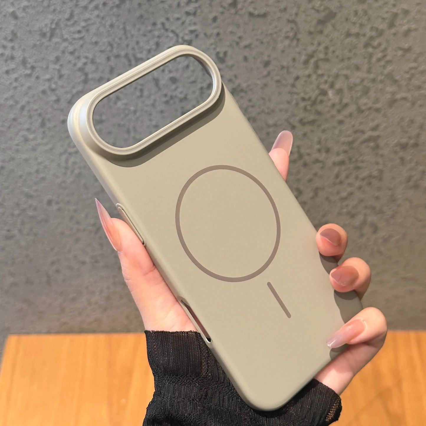 Luxury Matte For Magsafe Charge Magnetic Phone Case