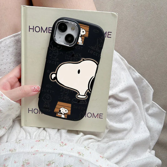 Simple Snoopy Phone Case for iPhon