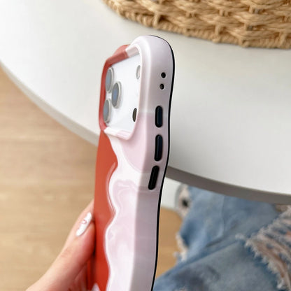 Luxury 2 In 1 Shockproof Protective Matte Gradient Phone Case