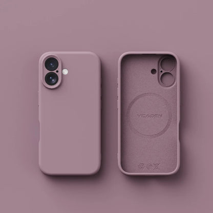 Original Liquid Silicone Magnetic Phone Case New