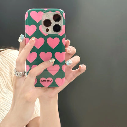 Vintage Hearts Phone Case for iPhone