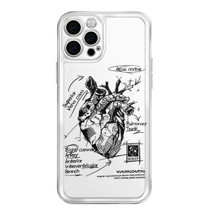 Creative Cardiovascular model Heart Medical Phone Case