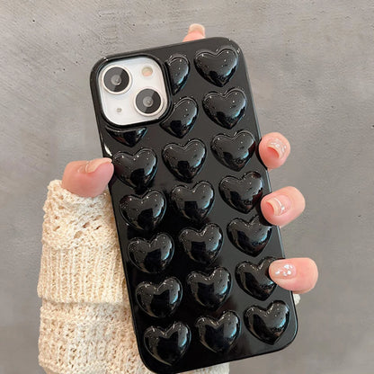 Cute 3D Love Heart Phone Case