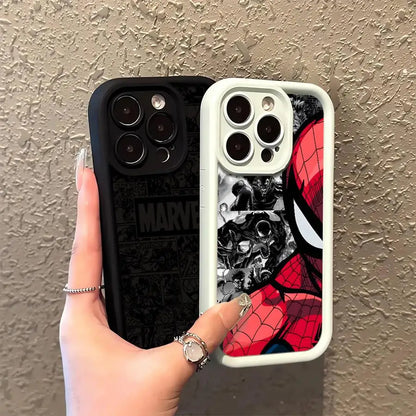 Marvel Spiderman Logo Soft iPhone Case
