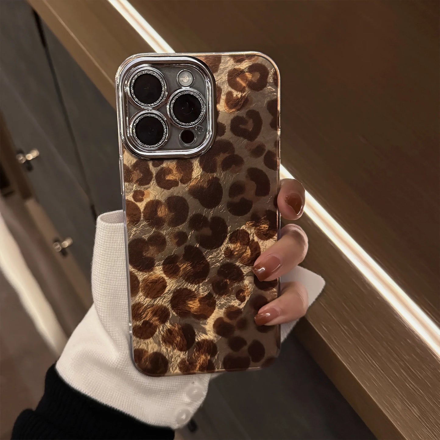 Luxury Leopard Print Phone Case