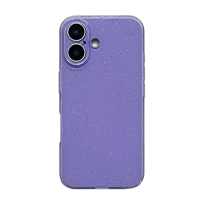 Fashion Purple Shine Glitter TPU Phone Case
