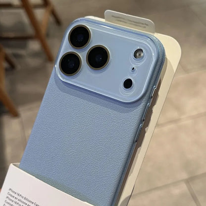 Luxury Leather Texture Silicone Phone Case New